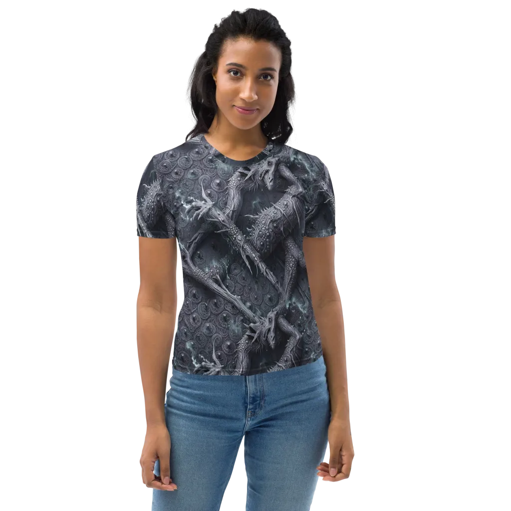 Wyrmwork on Women's Crew Neck T-Shirt — Front
