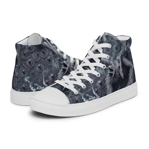 Wyrmwork on a Women's High Top Canvas Shoes