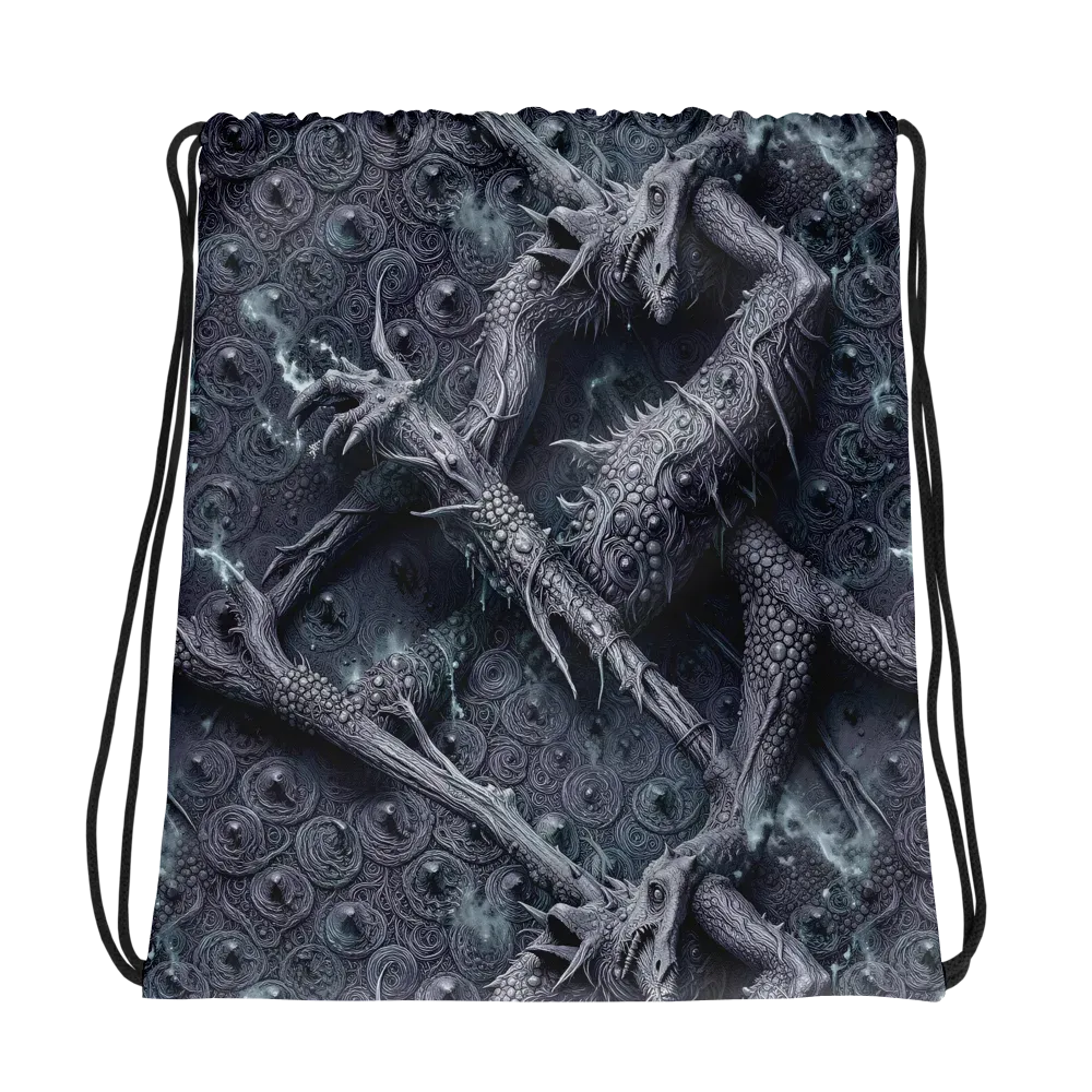 Wyrmwork on Drawstring Bag — Photo