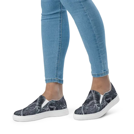 Wyrmwork on a Women's Slip-On Canvas Shoes