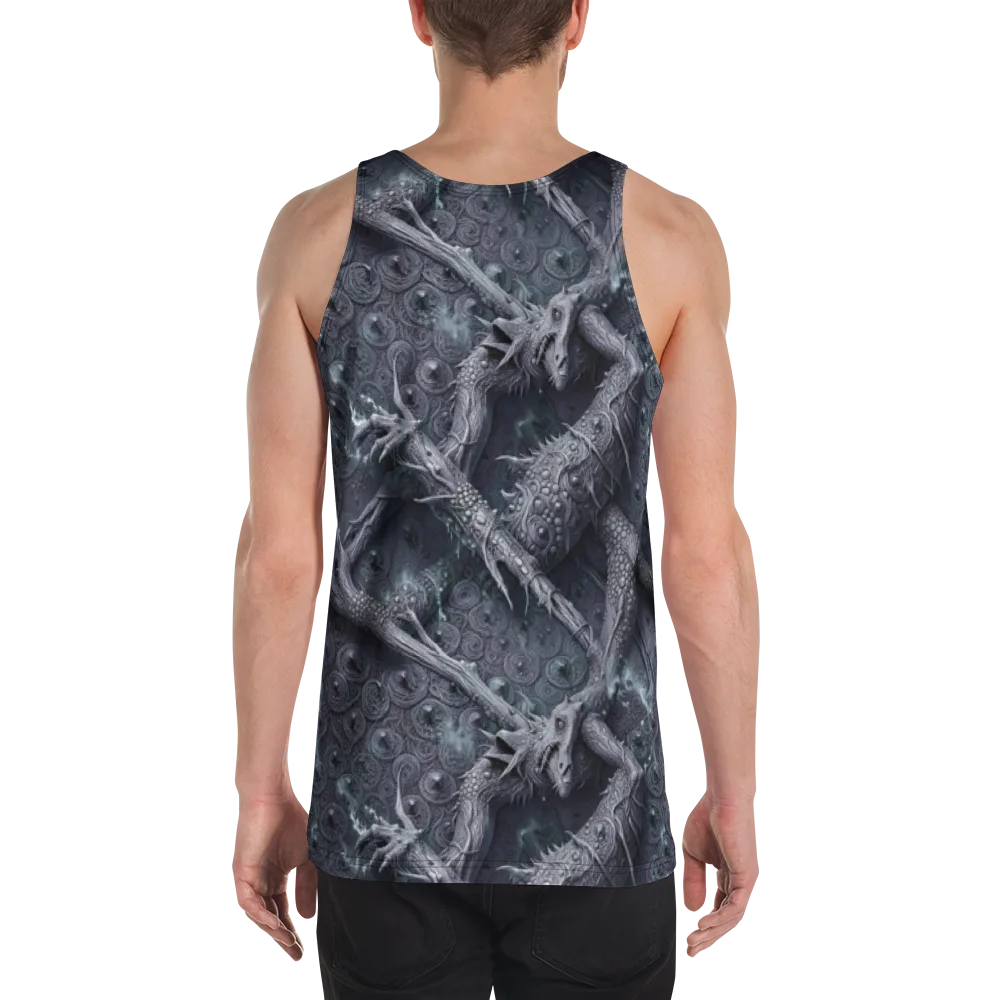 Wyrmwork on Men's Tank Top — Back