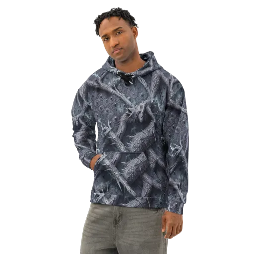 Wyrmwork on a Cotton Hoodie