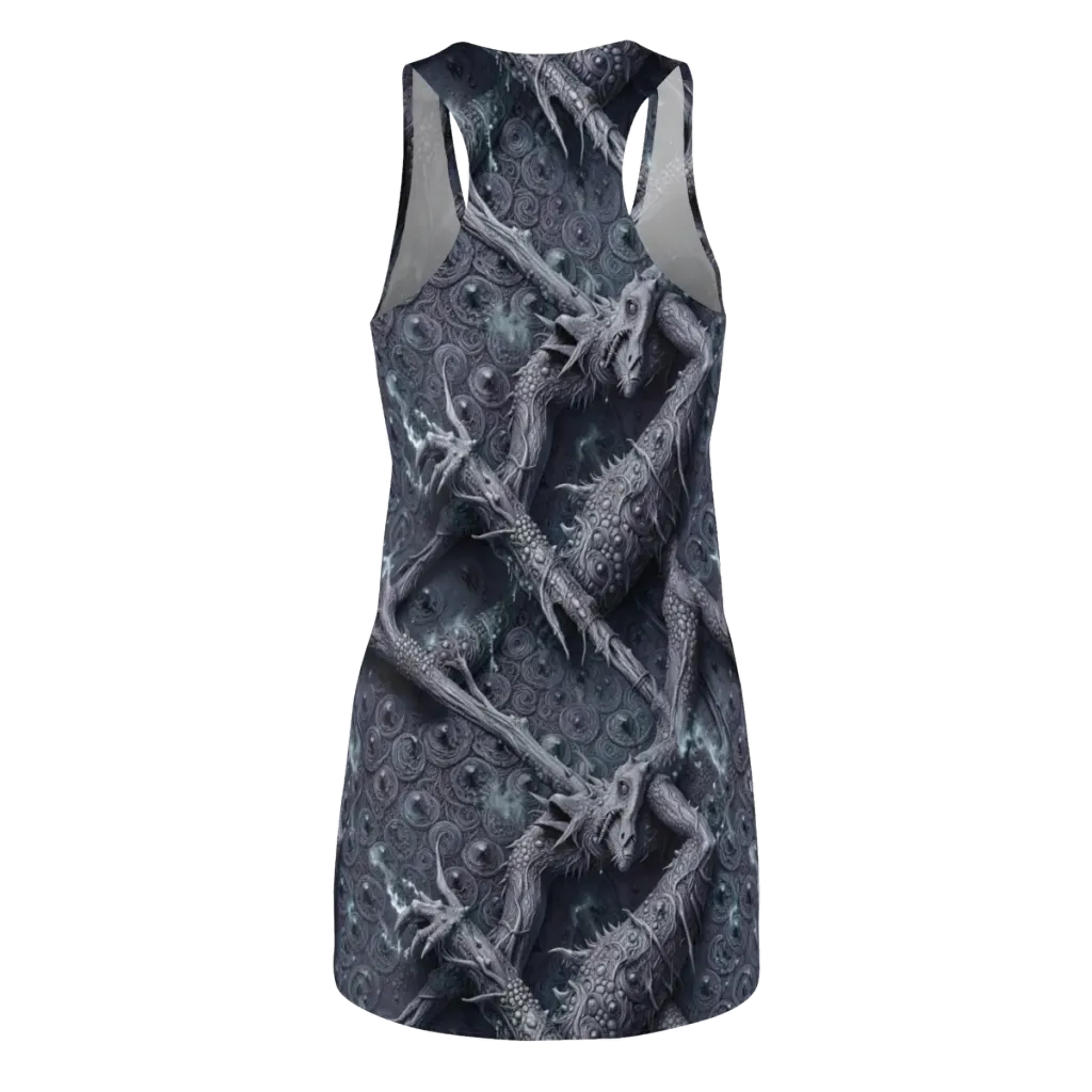 Wyrmwork on Racerback Dress — Back