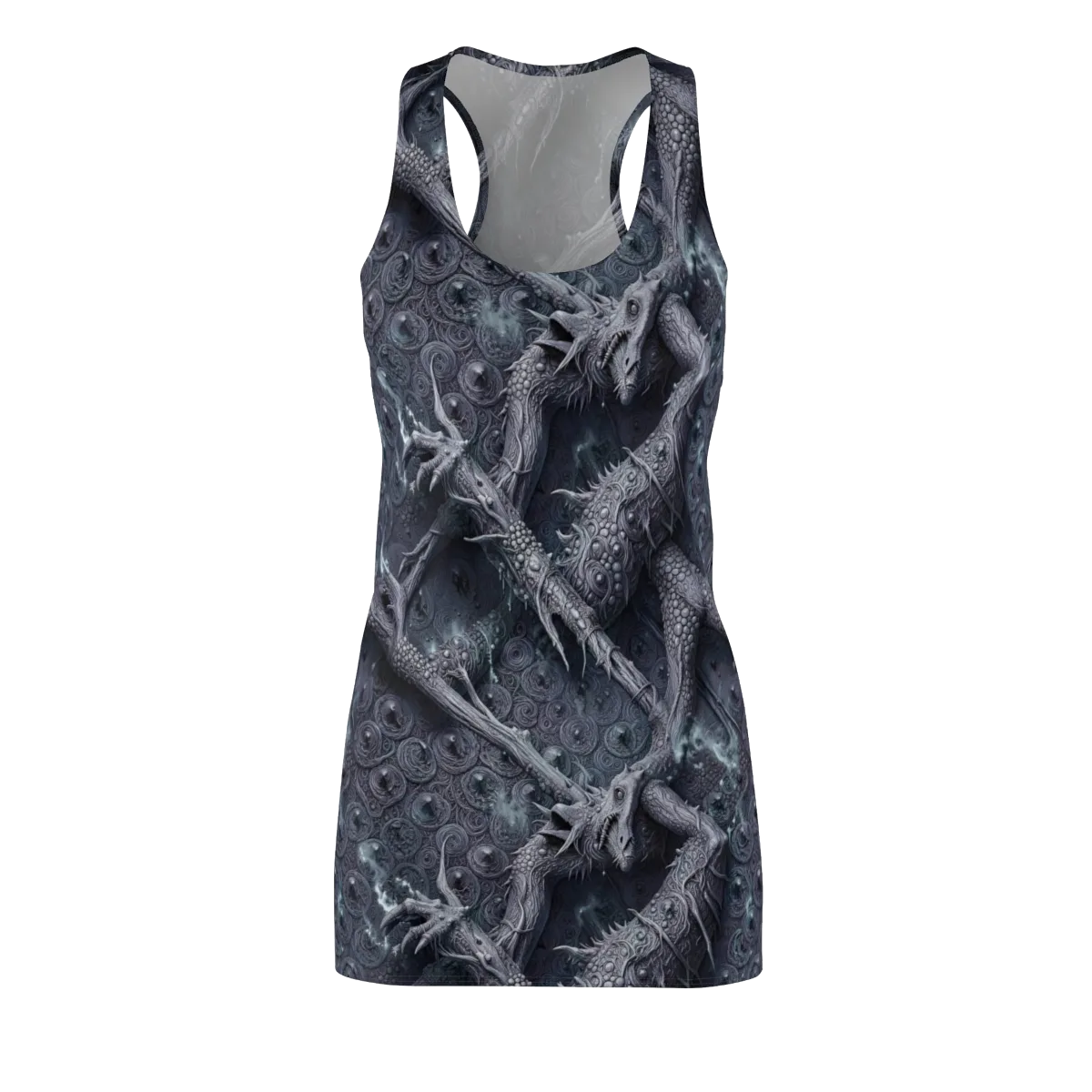 Wyrmwork on Racerback Dress — Front