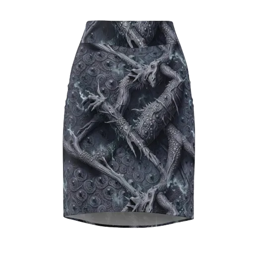 Wyrmwork on a Pencil Skirt