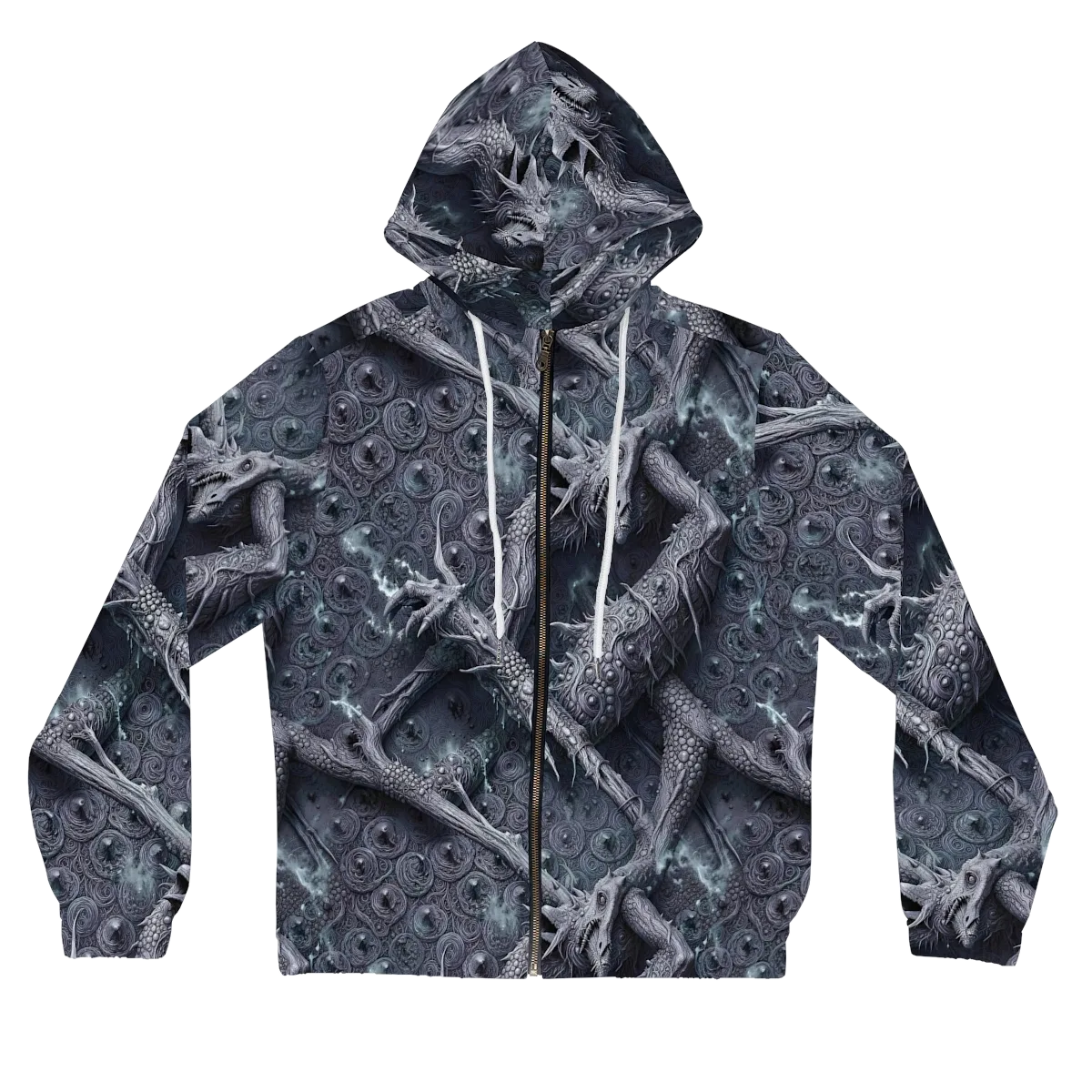 Wyrmwork on Women's Full-Zip Hoodie — Front