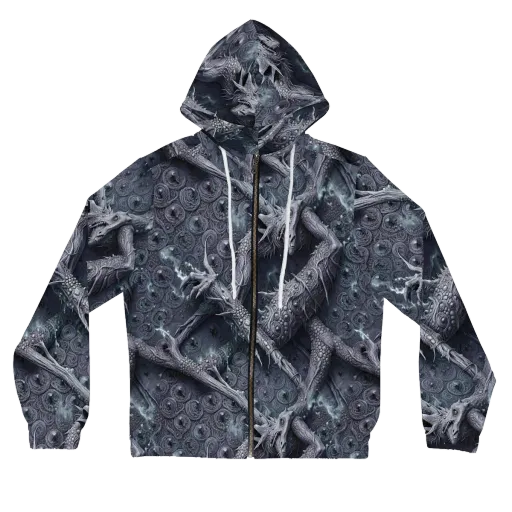 Wyrmwork on a Women's Full-Zip Hoodie