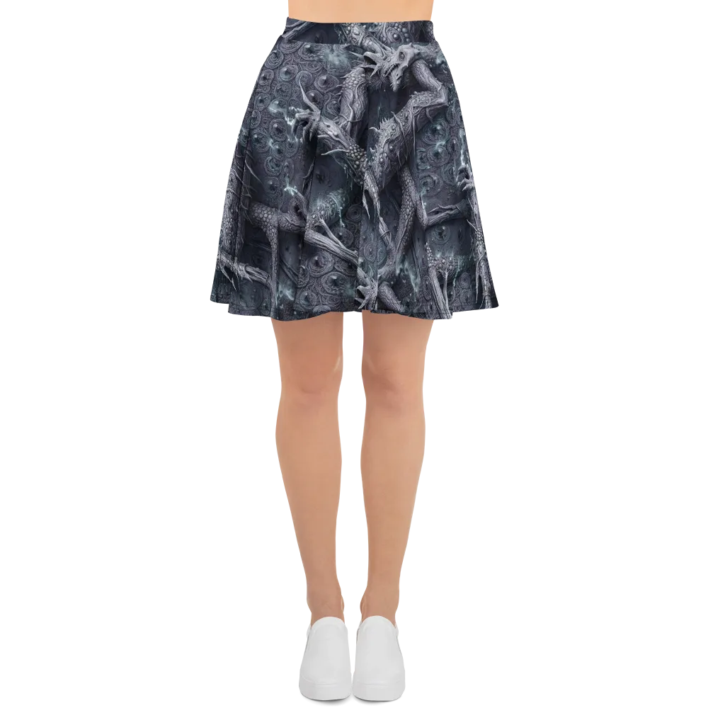 Wyrmwork on Skater Skirt — Front
