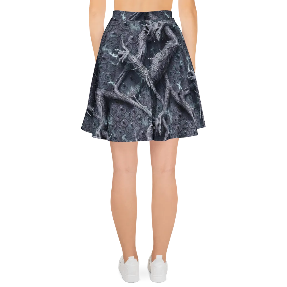Wyrmwork on Skater Skirt — Back