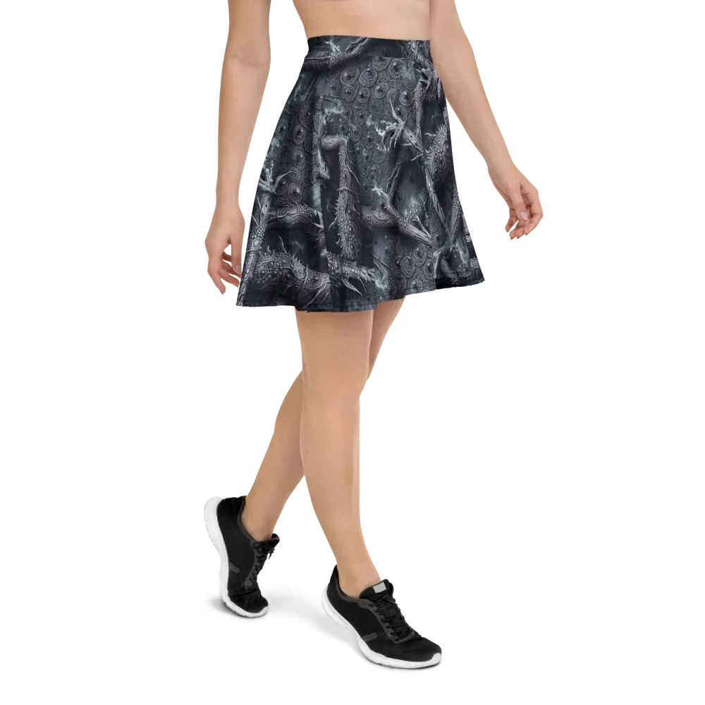 Wyrmwork on Skater Skirt — Right