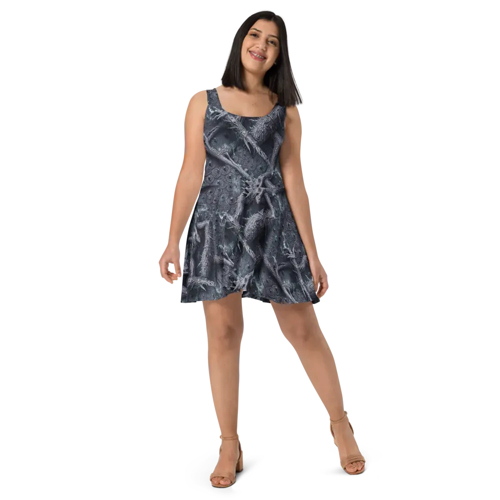 Wyrmwork on Skater Dress — Front