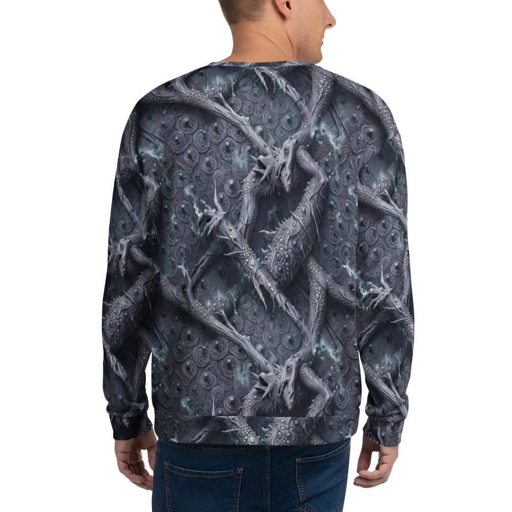 Wyrmwork on Sweatshirt — Back