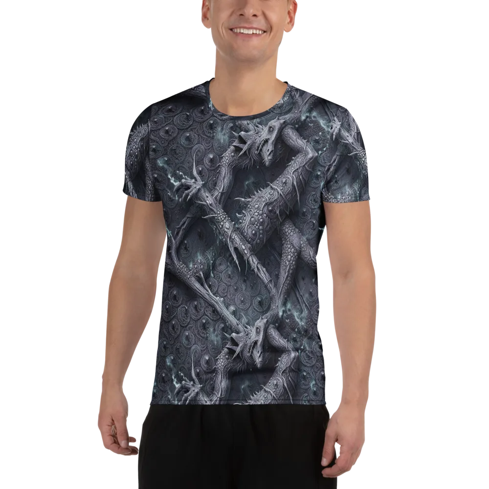 Wyrmwork on Men's Athletic T-Shirt — Front