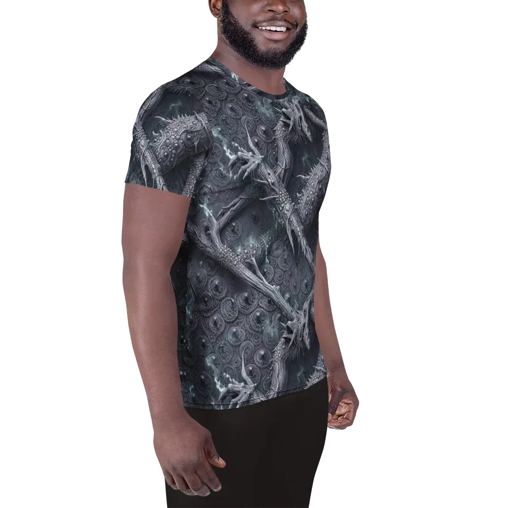 Wyrmwork on Men's Athletic T-Shirt — Right