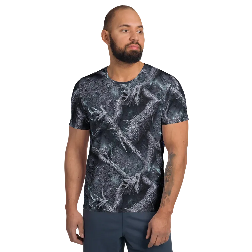 Wyrmwork on Men's Athletic T-Shirt — Front