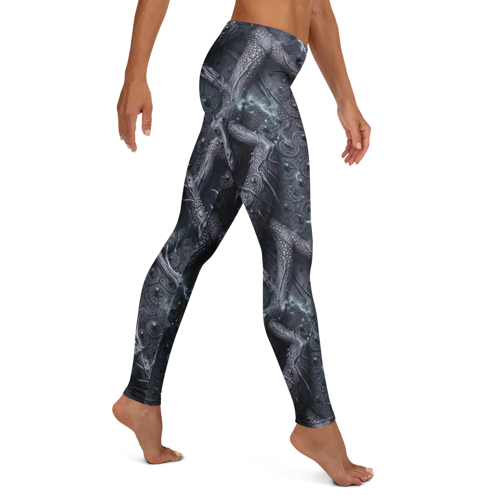 Wyrmwork on Leggings — Right