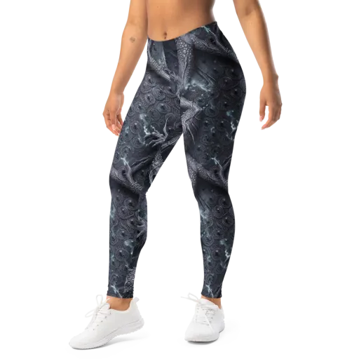 Wyrmwork on a Leggings