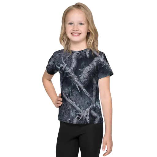 Wyrmwork on a Kids Crew Neck T-Shirt