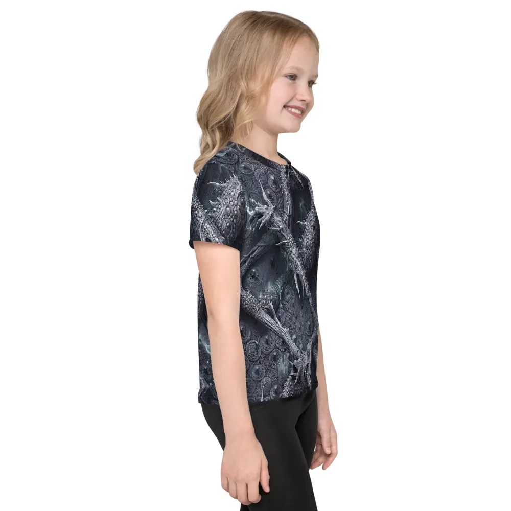 Wyrmwork on Kids Crew Neck T-Shirt — Right