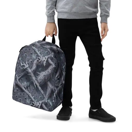 Wyrmwork on a Minimalist Backpack
