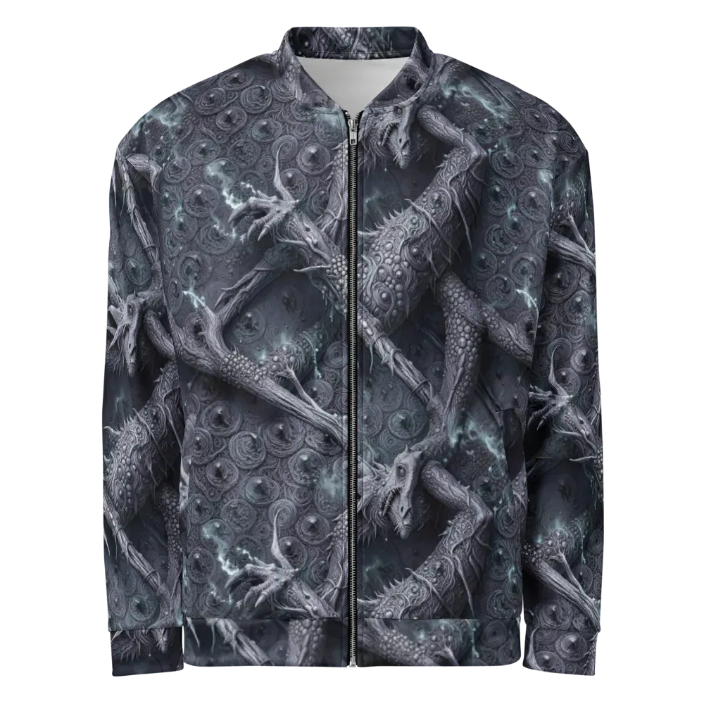 Wyrmwork on Bomber Jacket — Front