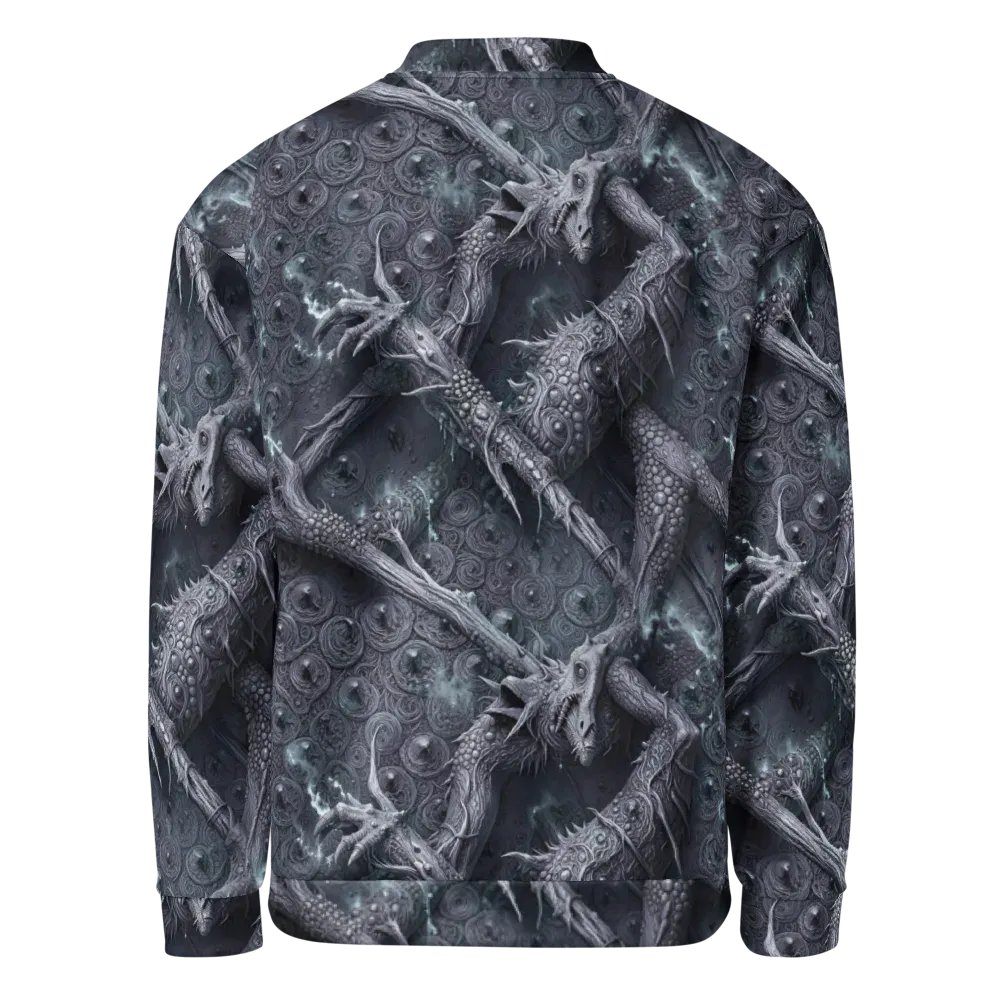 Wyrmwork on Bomber Jacket — Back