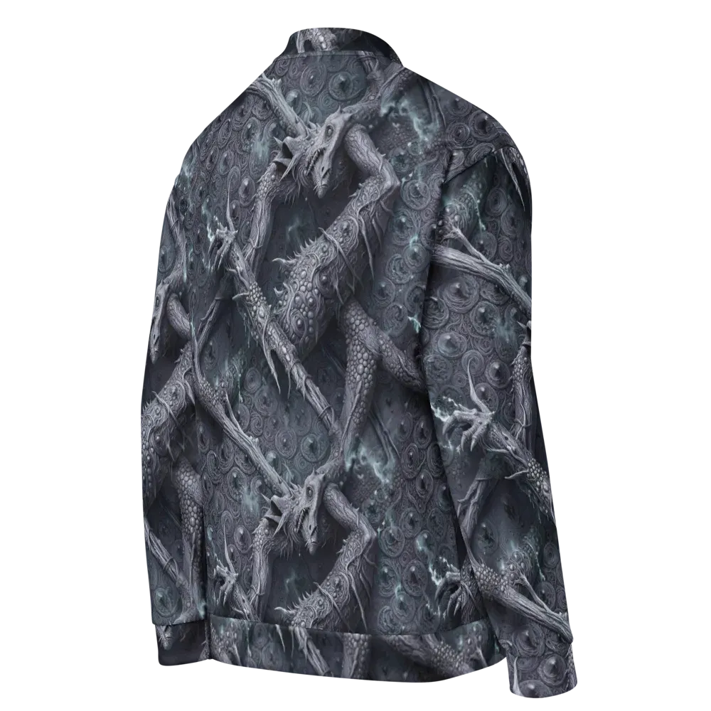 Wyrmwork on Bomber Jacket — Right Back