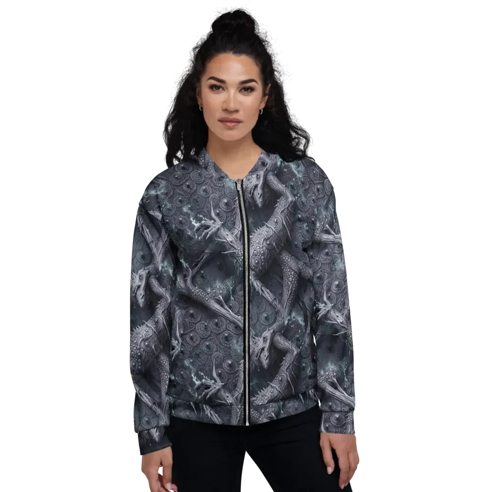 Wyrmwork on Bomber Jacket — Front