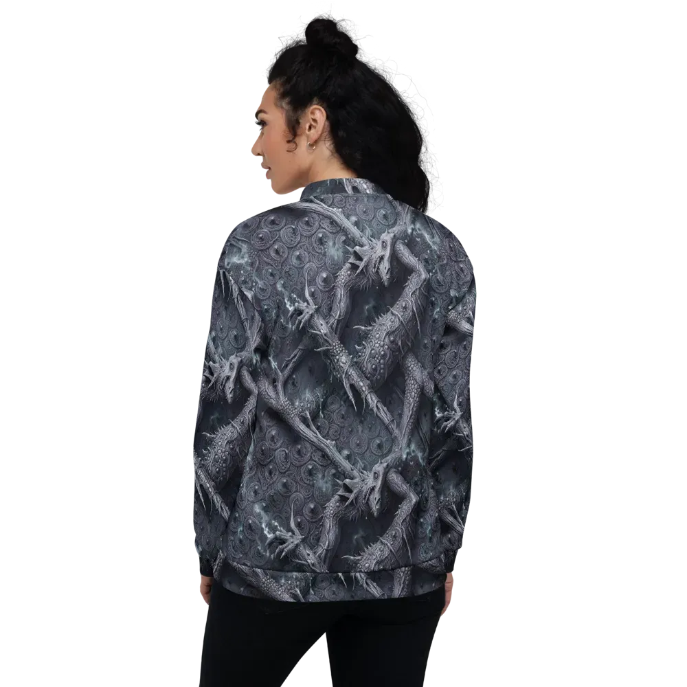 Wyrmwork on Bomber Jacket — Back