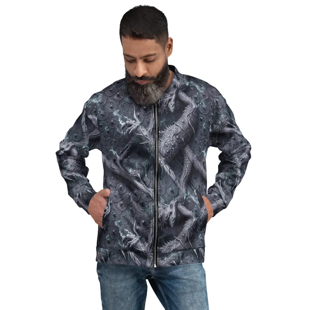 Wyrmwork on Bomber Jacket — Front