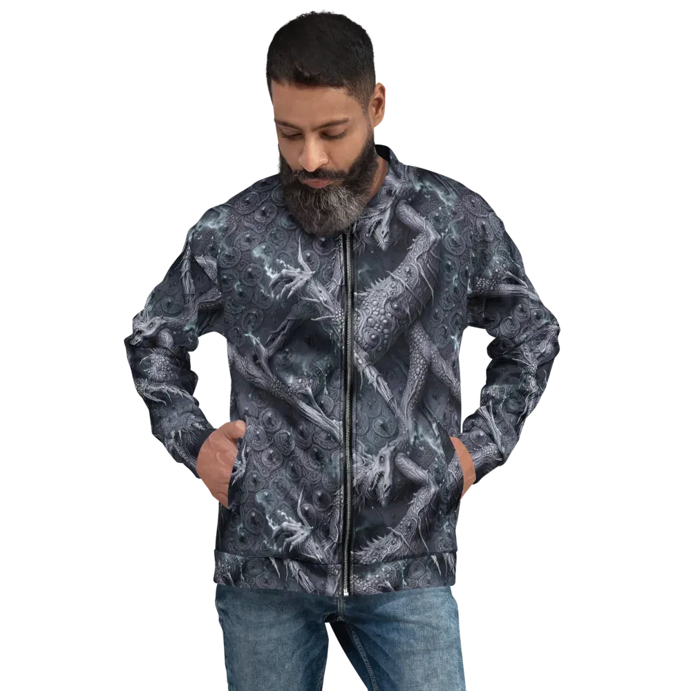 Wyrmwork on Bomber Jacket — Front