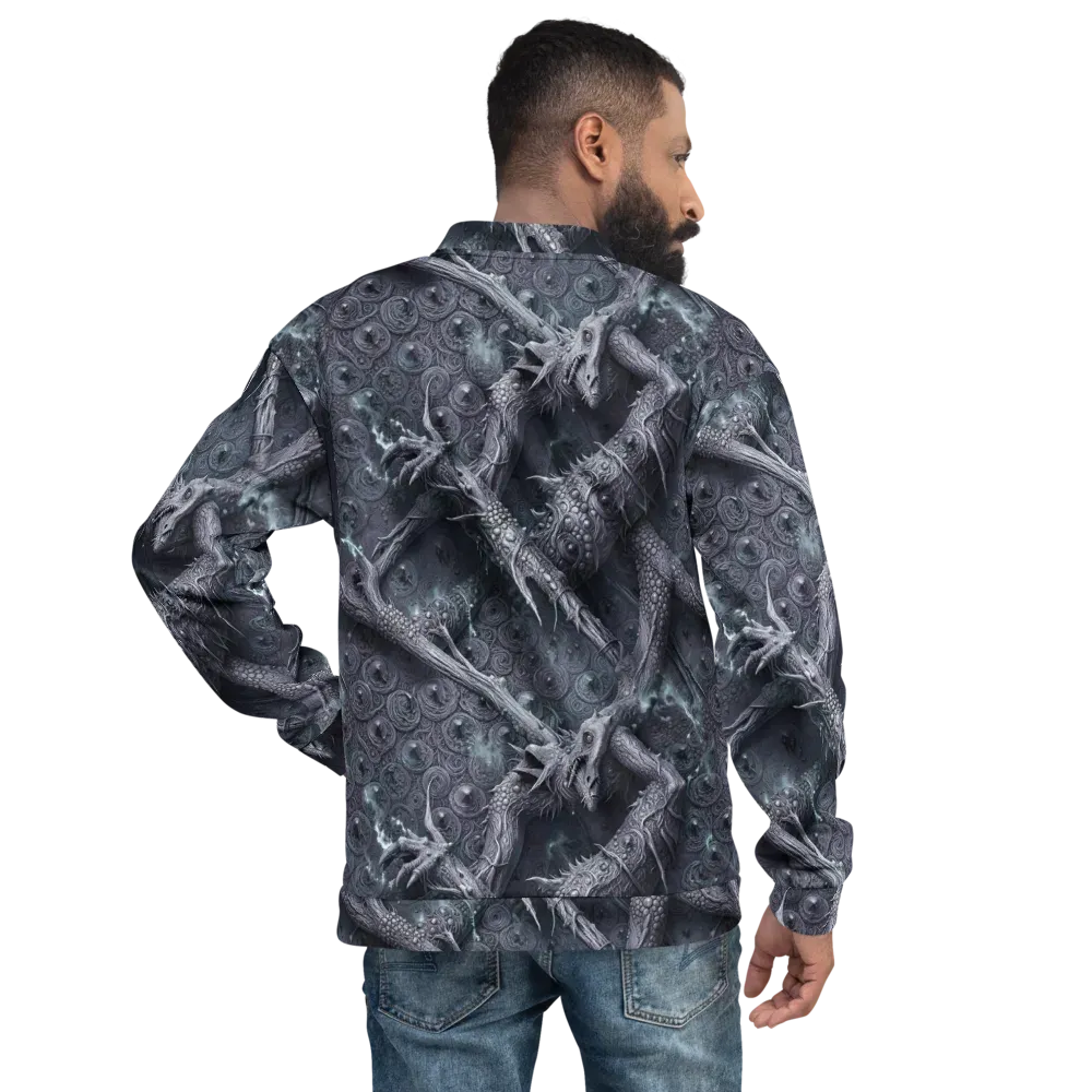 Wyrmwork on Bomber Jacket — Back