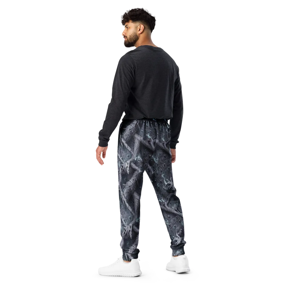 Wyrmwork on Men's Joggers — Back