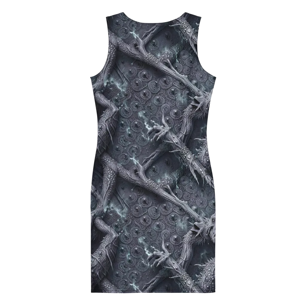 Wyrmwork on Bodycon Dress — Back