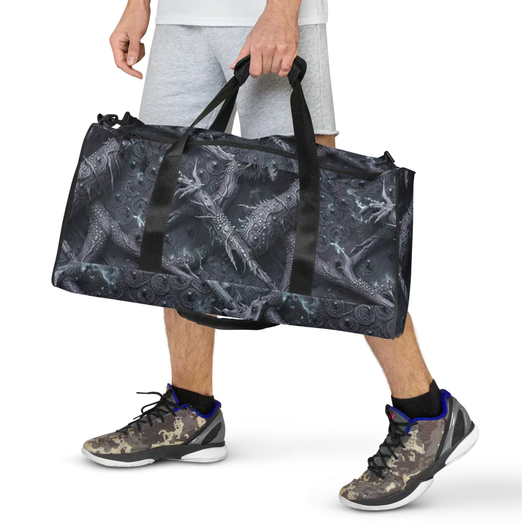 Wyrmwork on Duffle Bag — Front