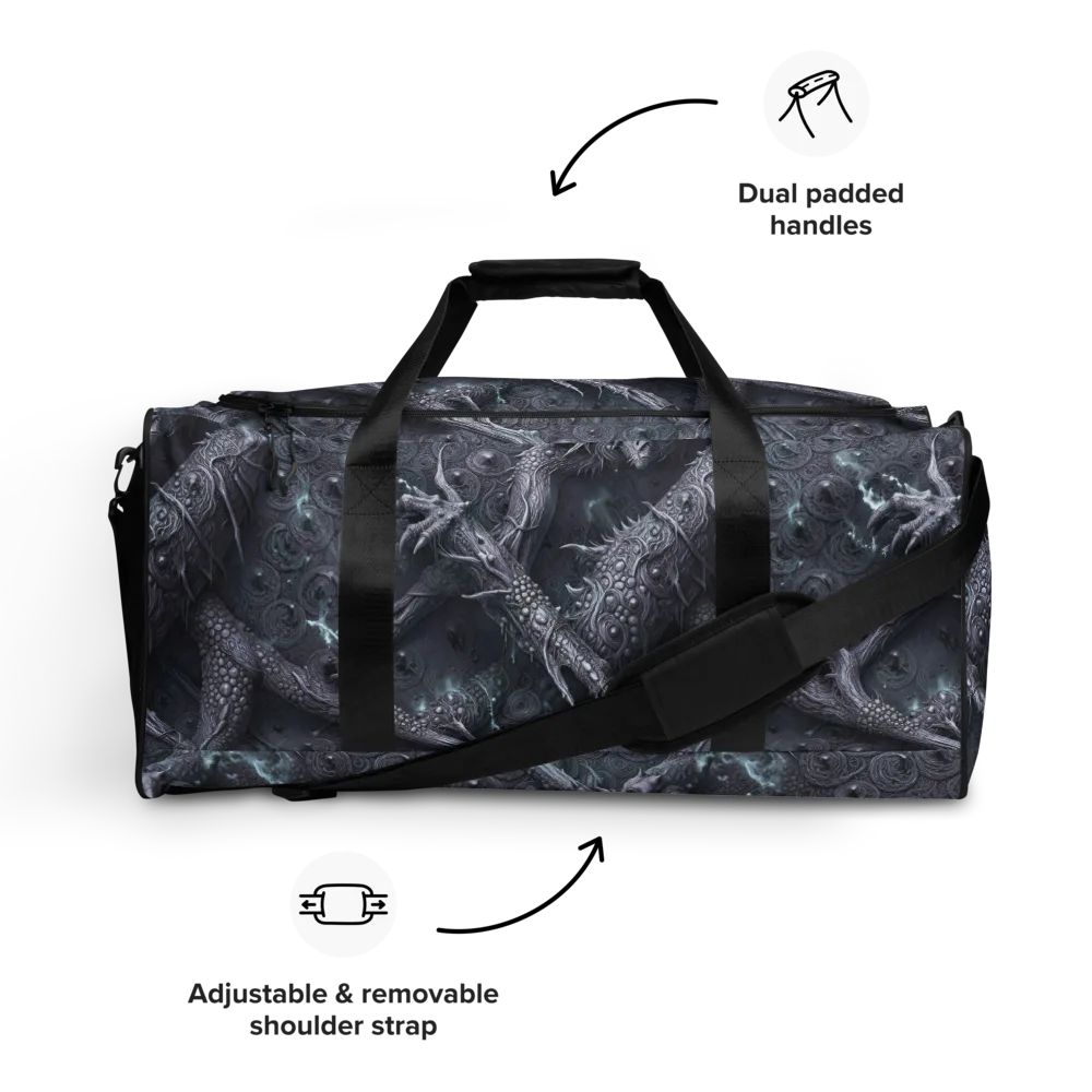 Wyrmwork on Duffle Bag — Front