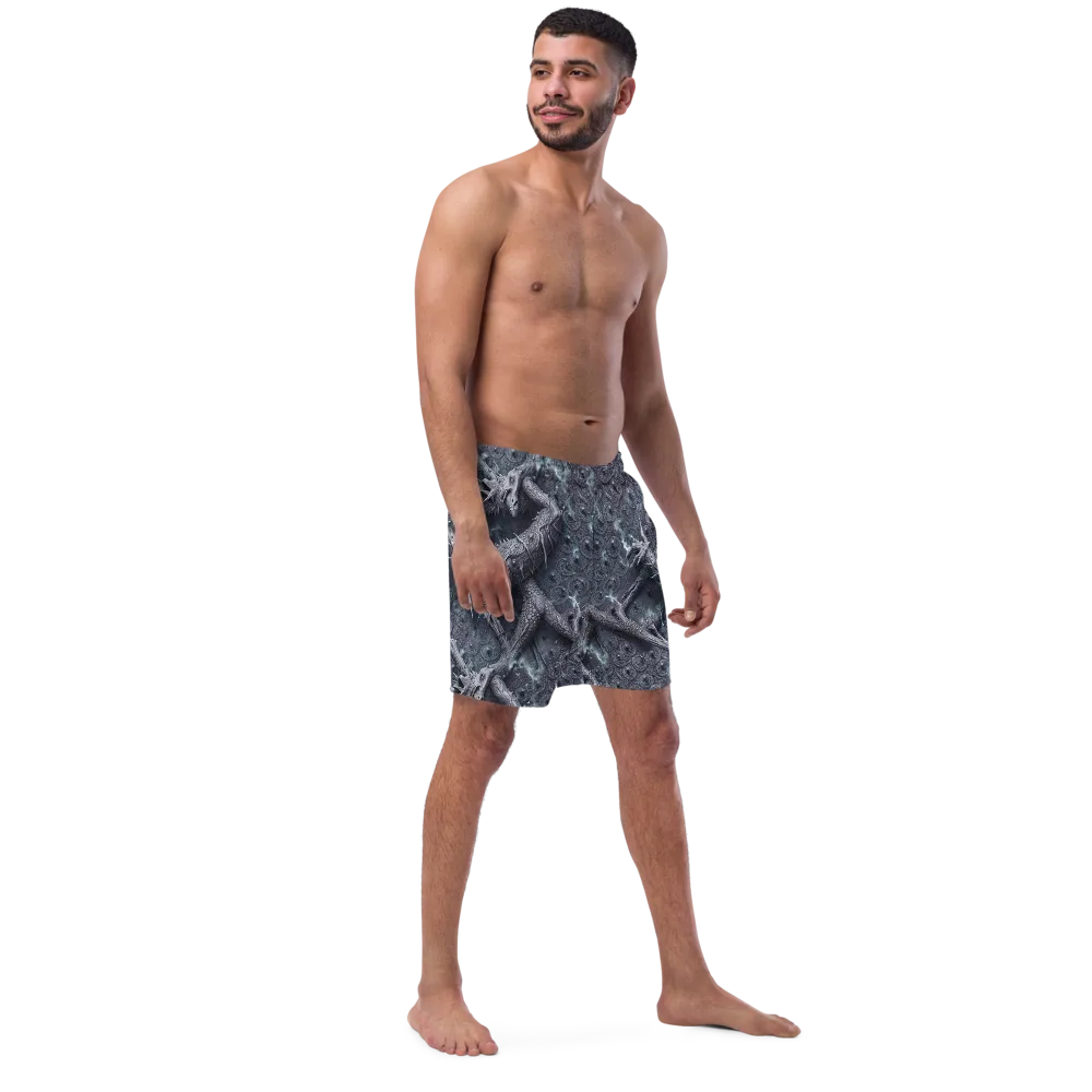 Wyrmwork on Swim Trunks — Right Front