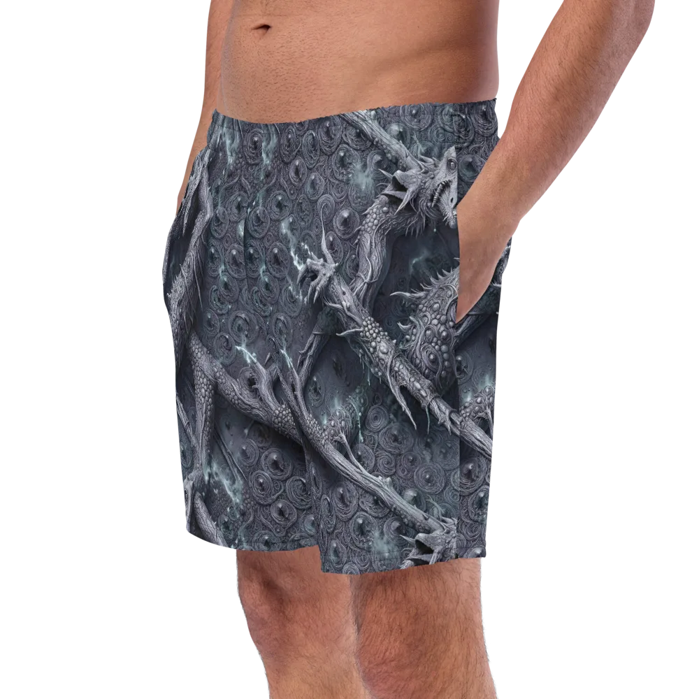 Wyrmwork on Swim Trunks — Left Front