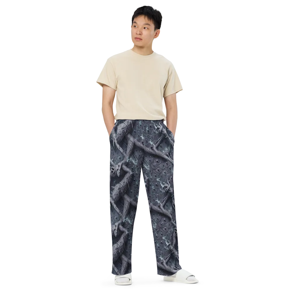 Wyrmwork on Wide-Leg Pants — Front