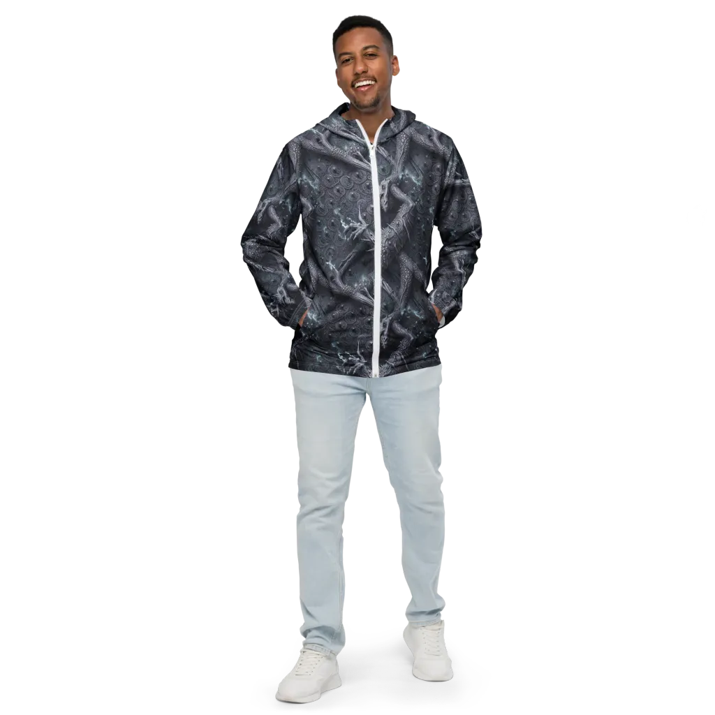 Wyrmwork on Men's Windbreaker — Front