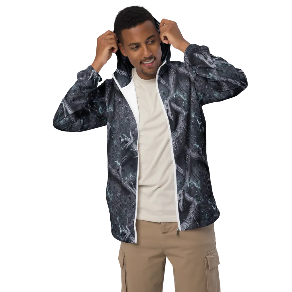 Wyrmwork on Men's Windbreaker — Front