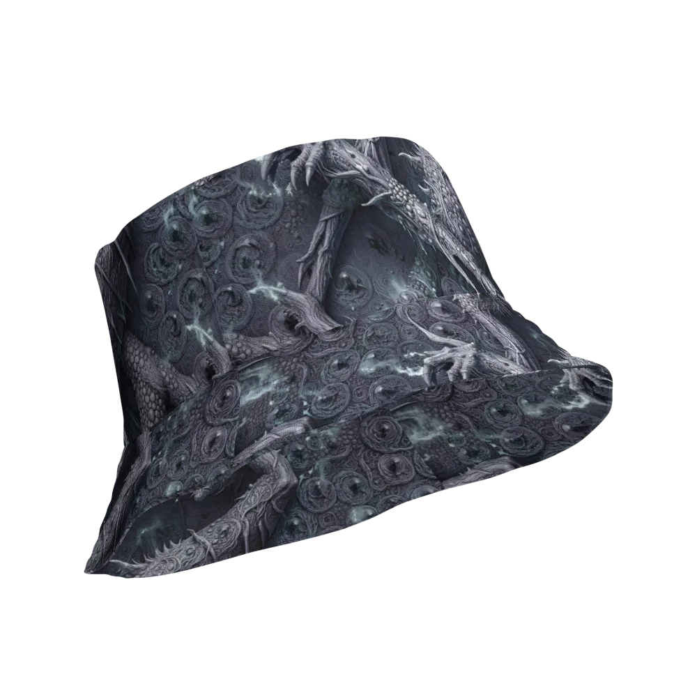 Wyrmwork on Reversible Bucket Hat — Product details Outside
