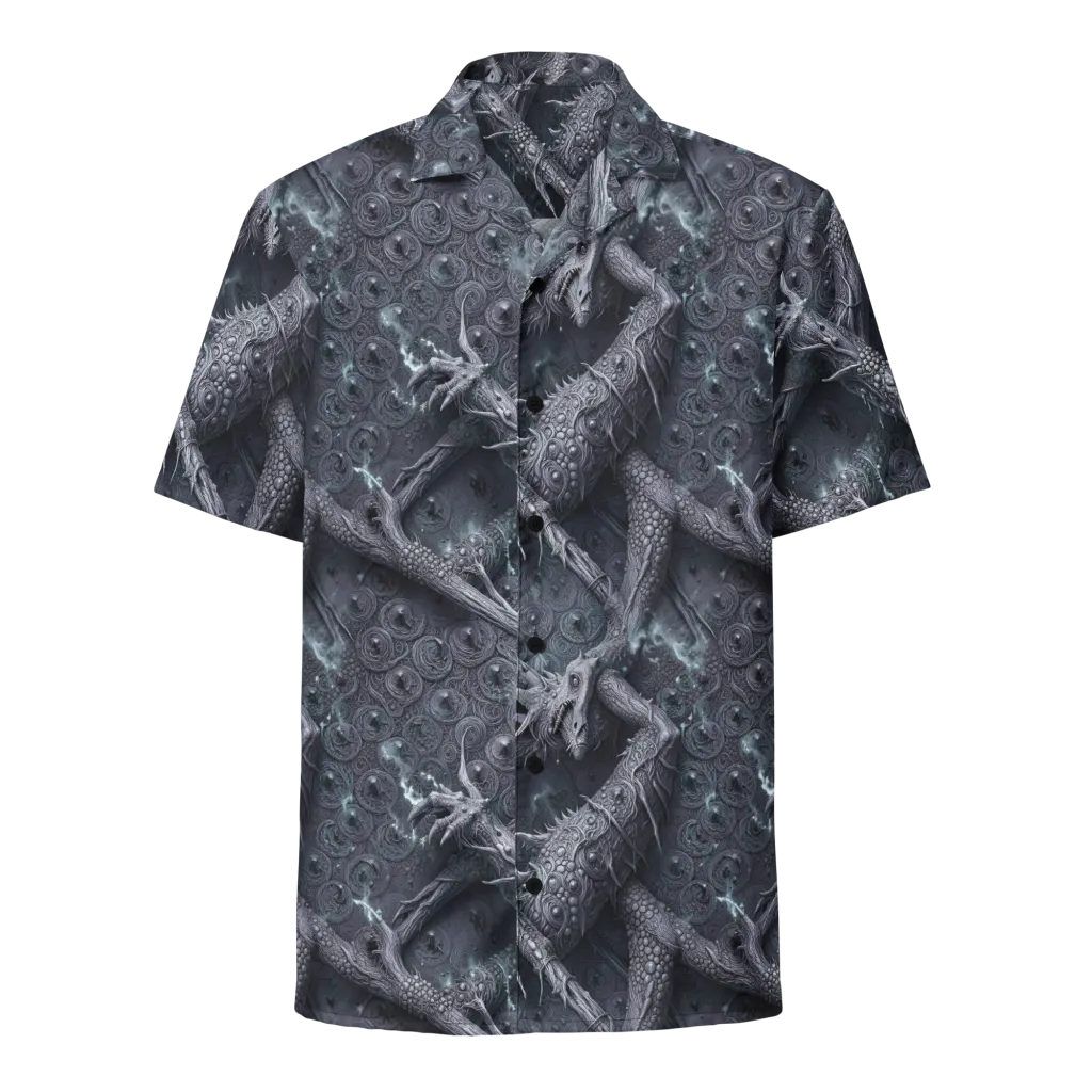 Wyrmwork on Button Shirt — Front