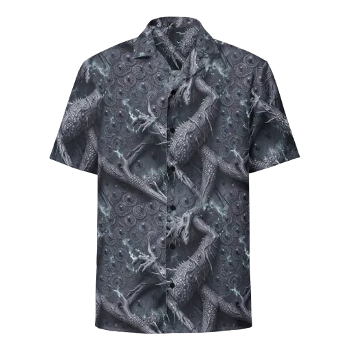 Wyrmwork on a Button Shirt