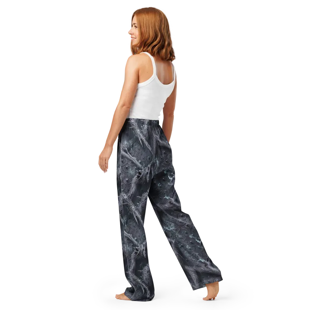 Wyrmwork on Women's Pajama Pants — Back