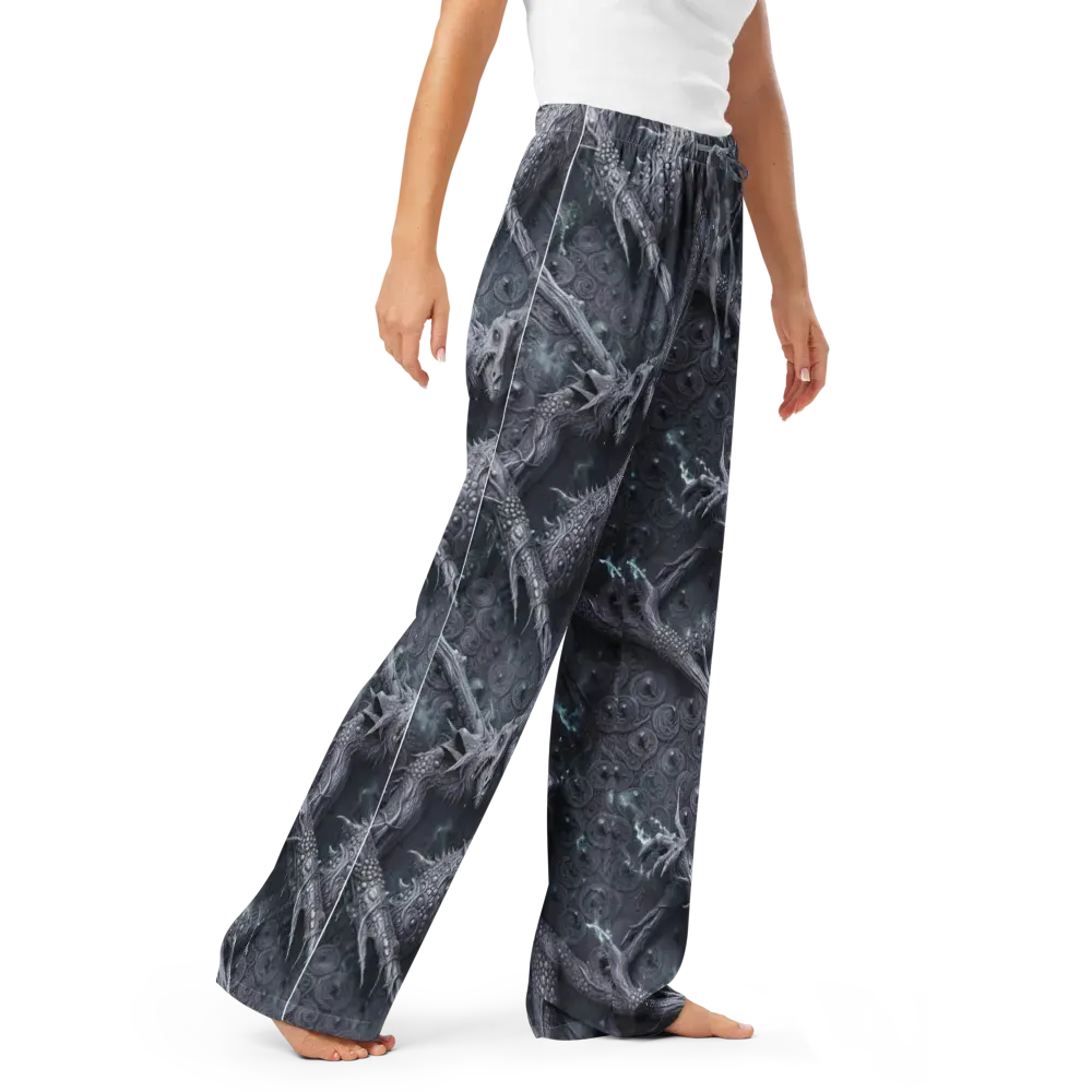 Wyrmwork on Women's Pajama Pants — Right Front