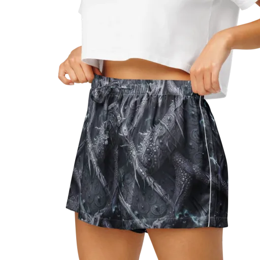 Wyrmwork on a Women's Pajama Shorts