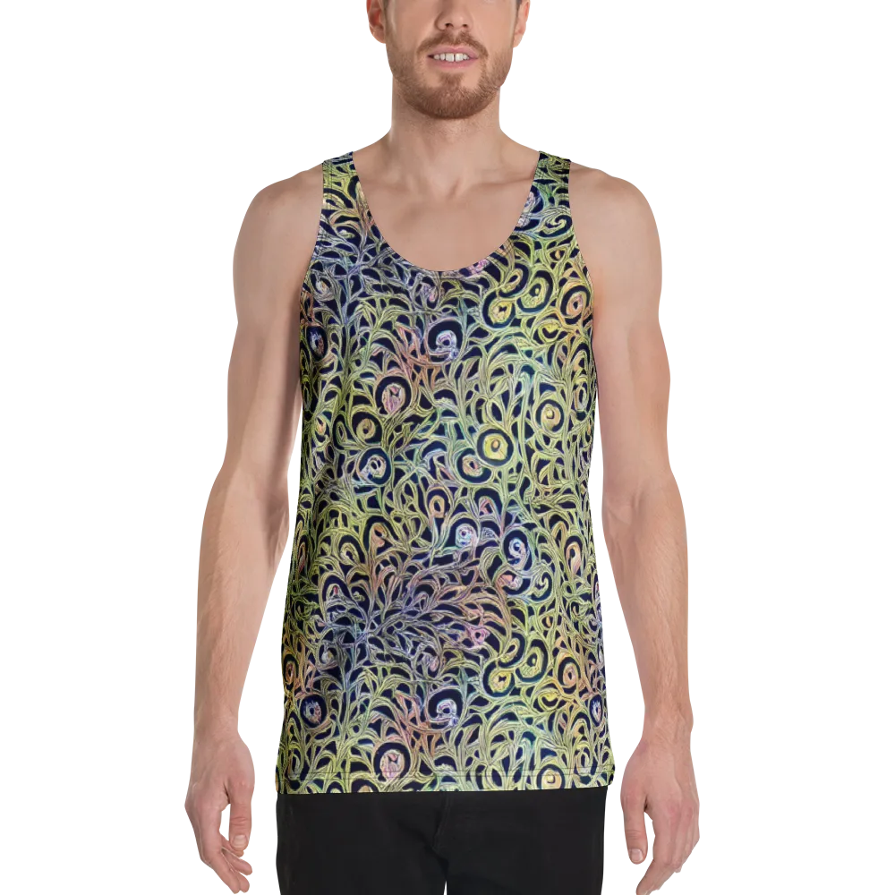 Citron Labyrinth on Men's Tank Top — Front