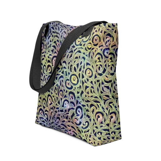 Citron Labyrinth on a Tote Bag