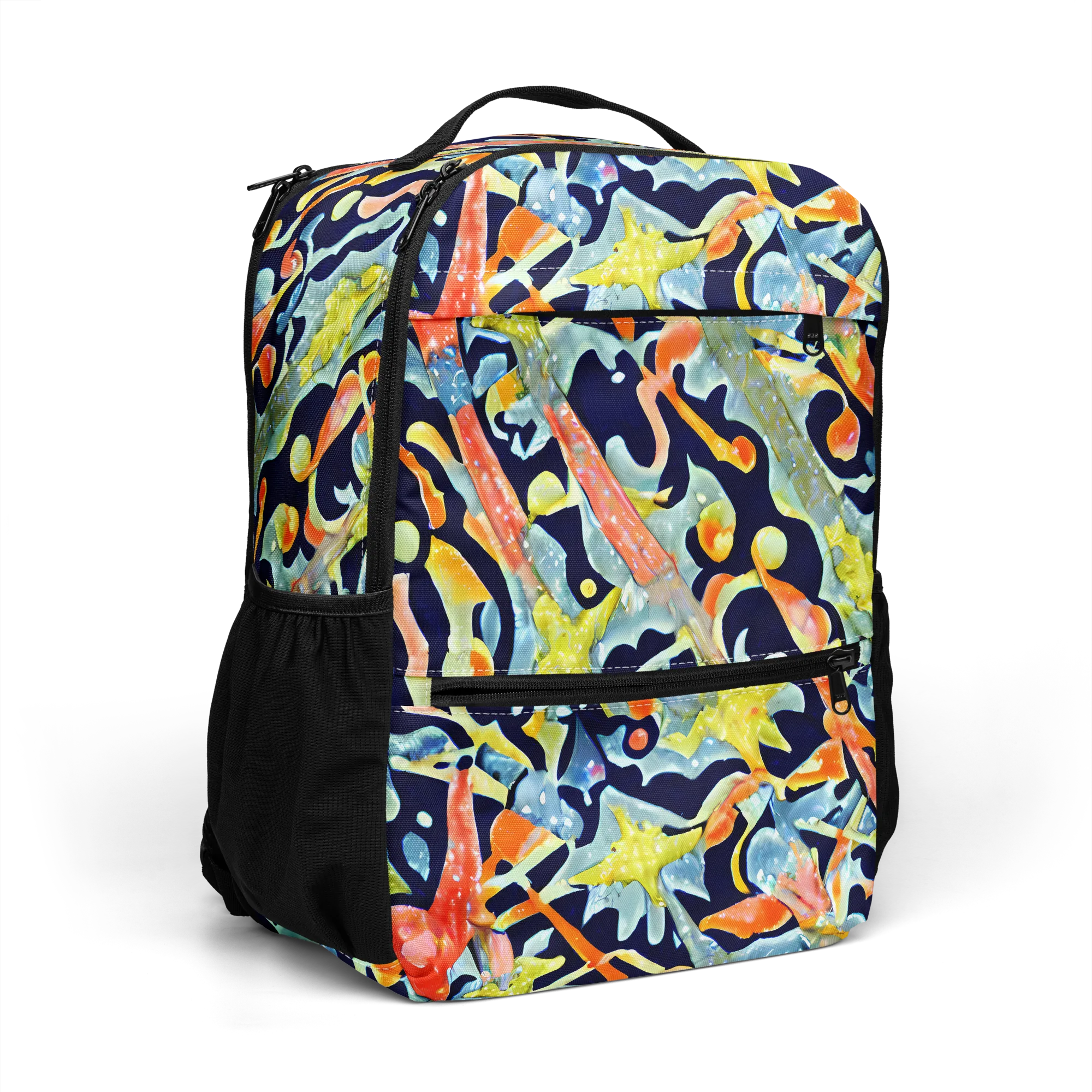 Prismatic Reef on Utility Backpack — Right Front